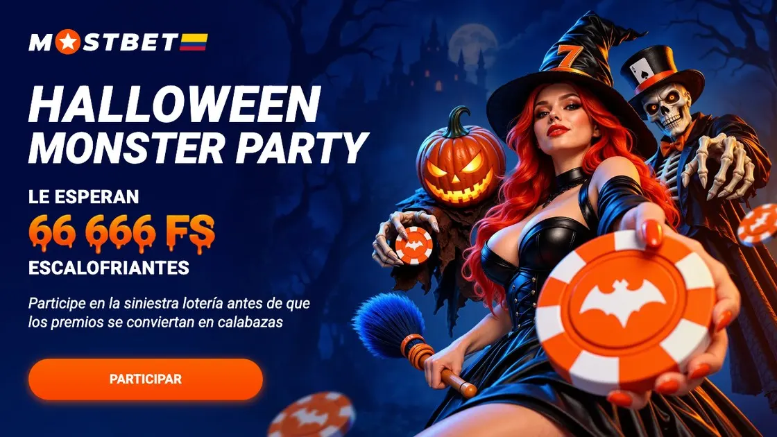 Halloween Monster Party de Mostbet: 66.666 GG